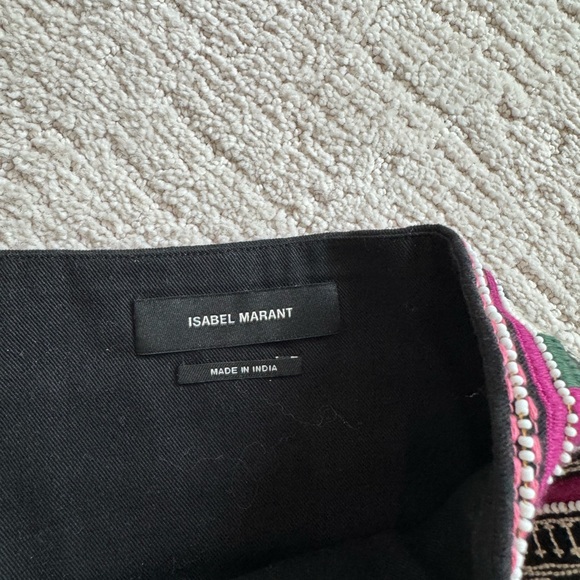 Isabel marant embroidered waistband skirt - Picture 4 of 5